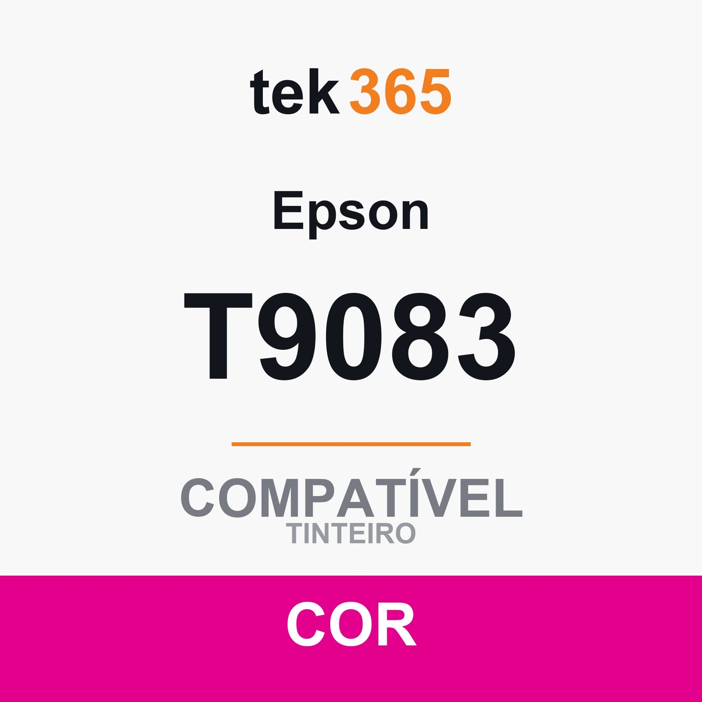 Tinteiro compatível Epson T9083 Magenta