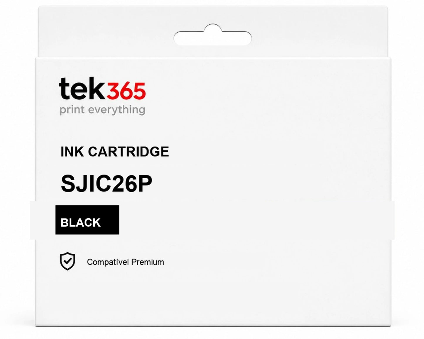 Cartucho de Tinta Compativel Epson SJIC26P Preto