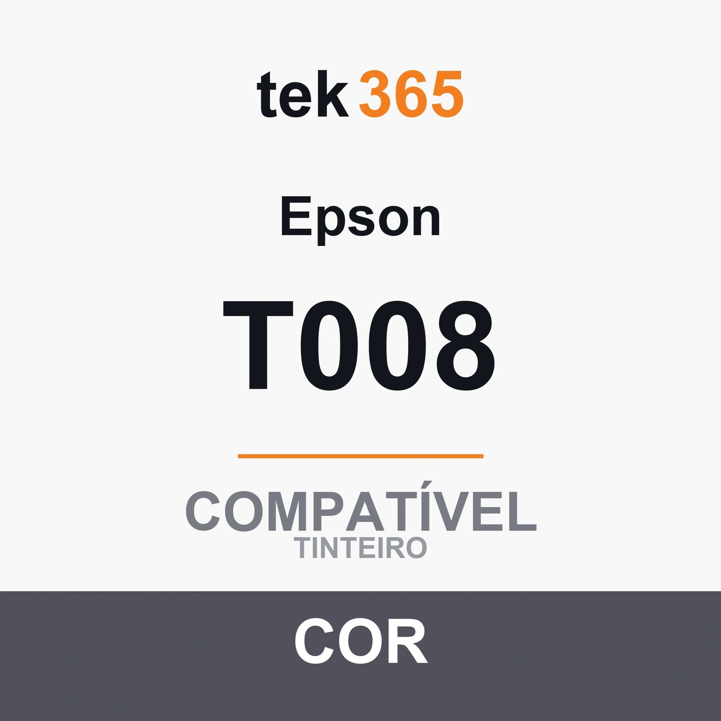 Cartucho de Tinta Compativel Epson T008 Preto