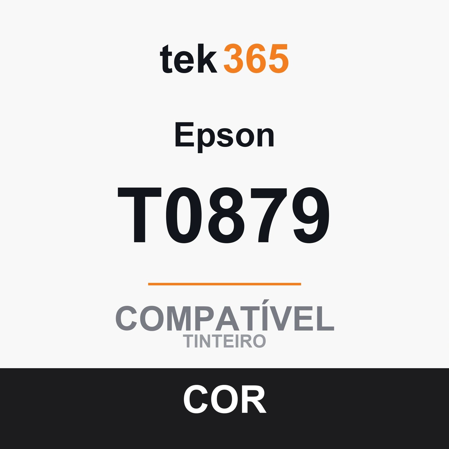 Cartucho de Tinta Compativel Epson T0879 Preto