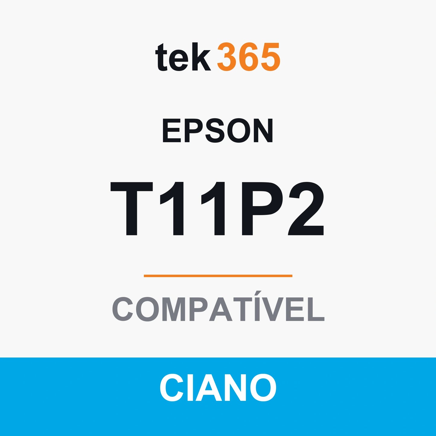 Cartucho de Tinta Compativel Epson T11P2-CYAN Ciano