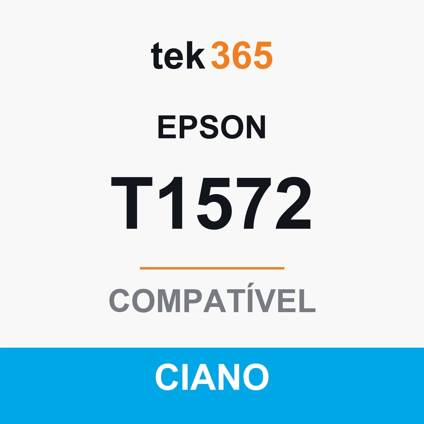 Cartucho de Tinta Compativel Epson T1572-CYAN Ciano