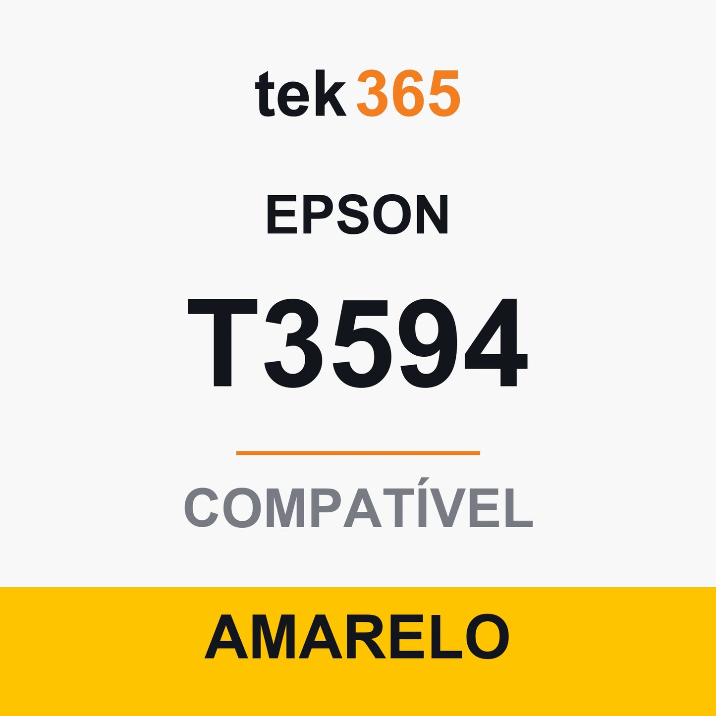 Tinteiro compatível Epson T3594/T3584 (35XL) Amarelo