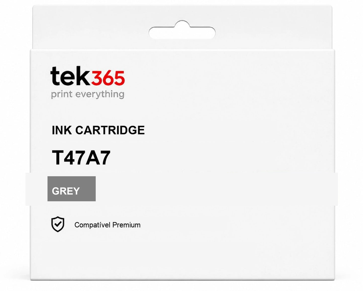 Cartucho de tinta compatível Epson T47A7 Cinzento