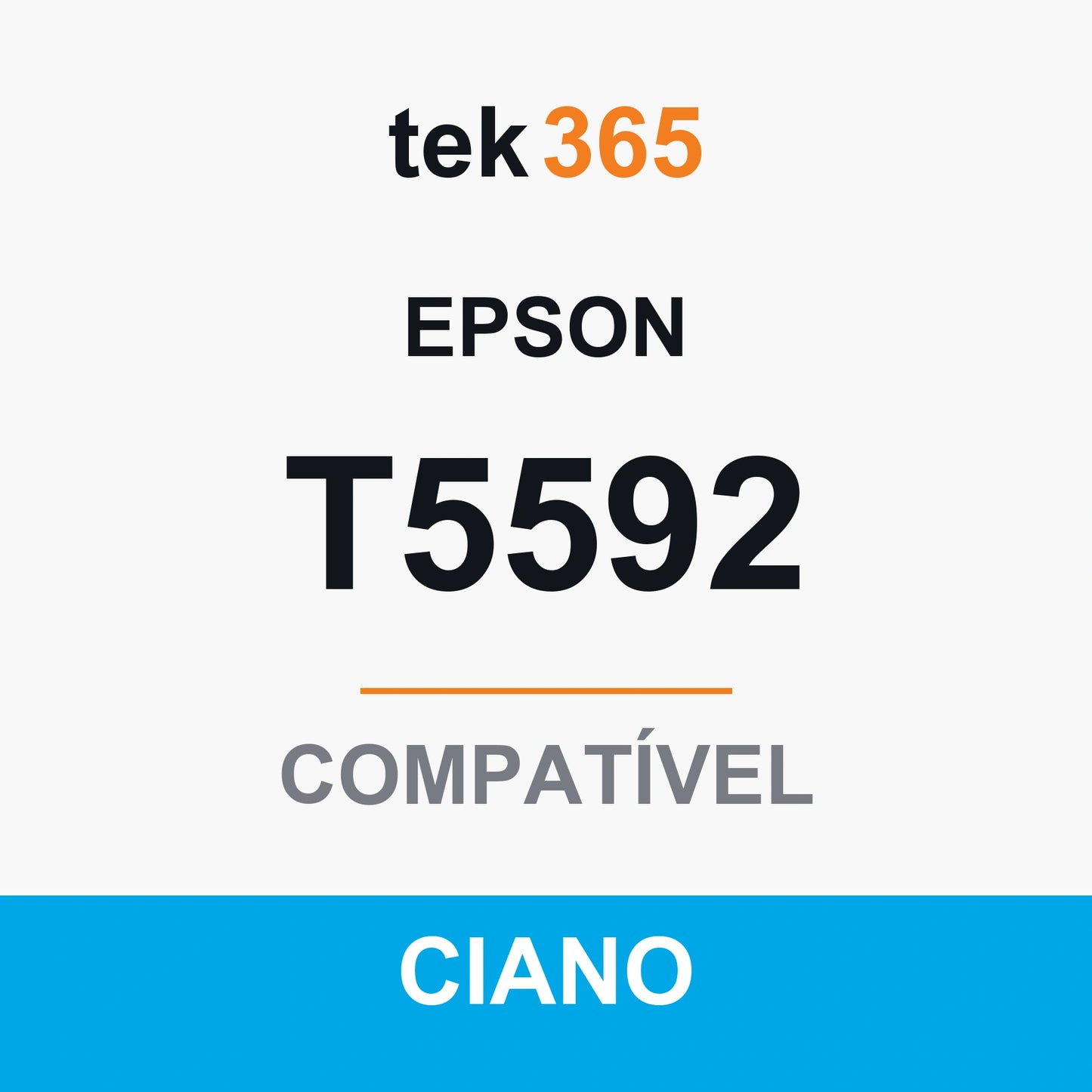 Cartucho de Tinta Compativel Epson T5592-CYAN Ciano
