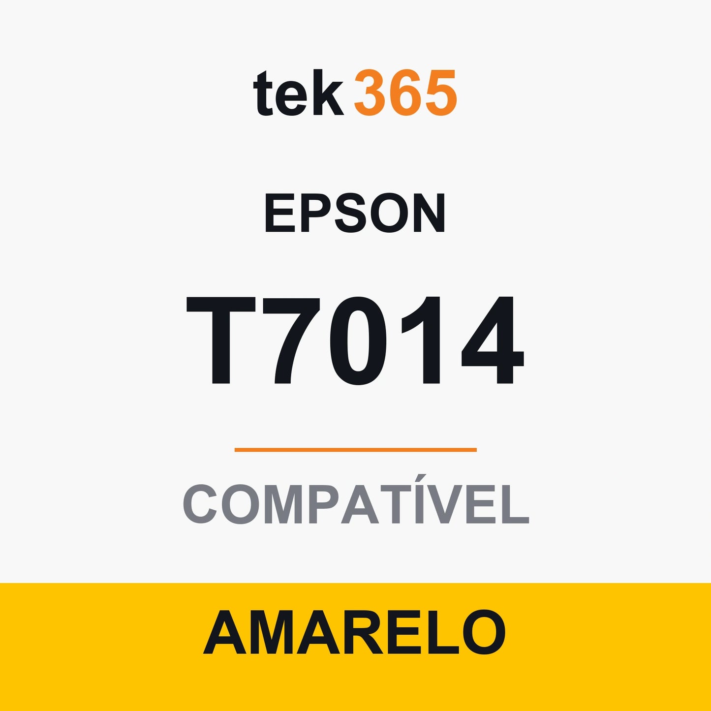 Cartucho de Tinta Compativel Epson T7014-YELLOW Amarelo