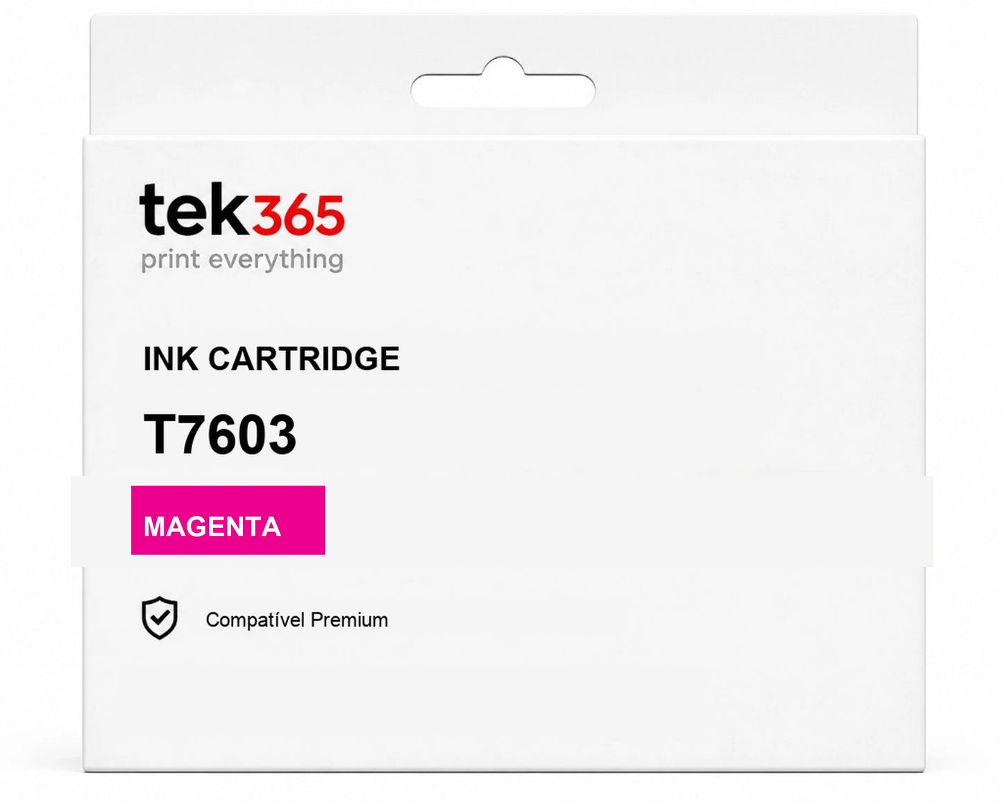 Tinteiro compatível Epson T7603 Magenta