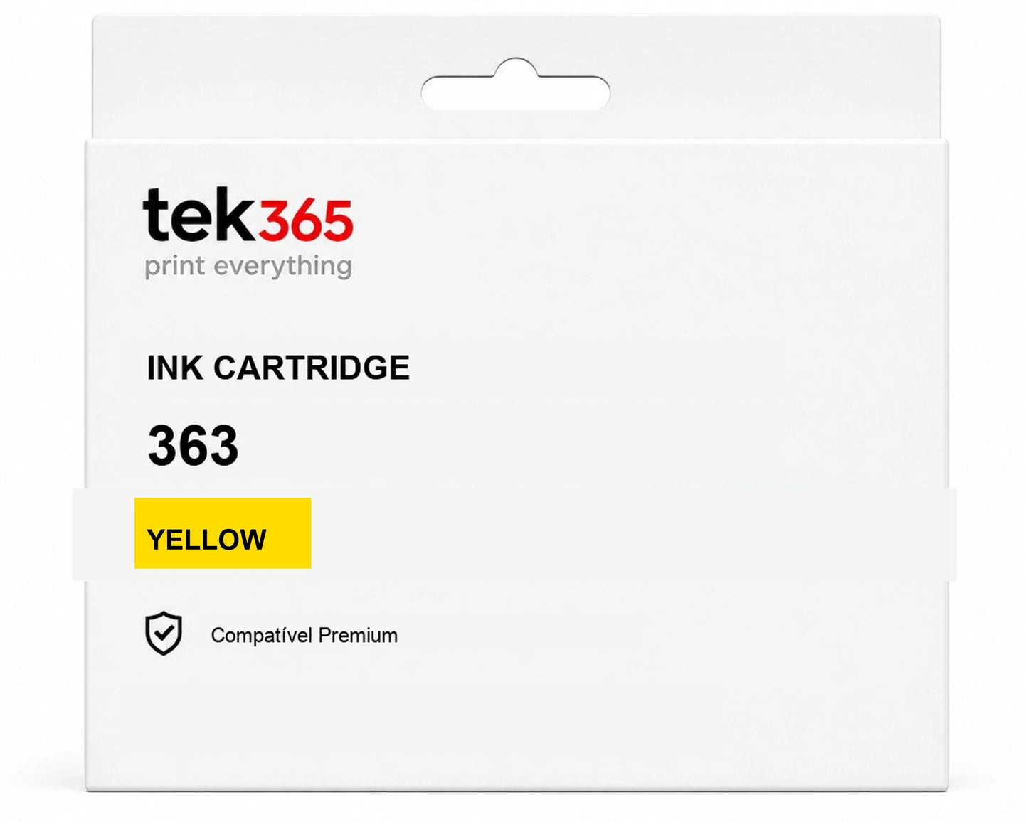 Cartucho de Tinta Compativel HP 363 Amarelo