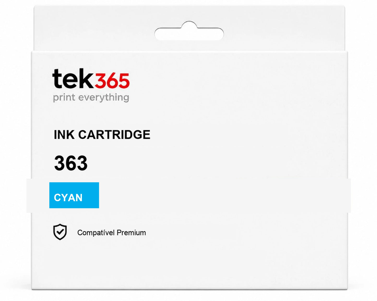Tinteiro compatível HP 363 Ciano