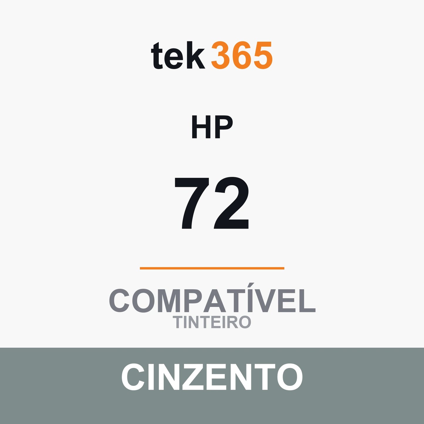 Tinteiro compatível HP 72 Preto Mate