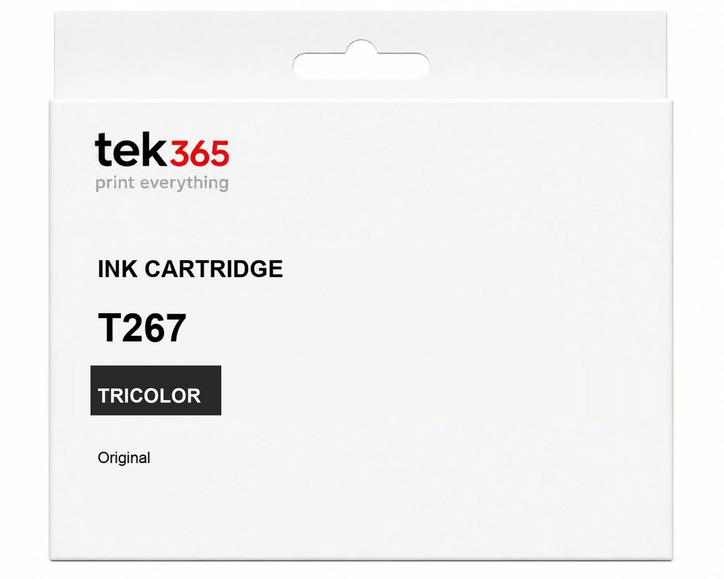 Tinteiro original Epson T267-CO-TRICOLOR Preto