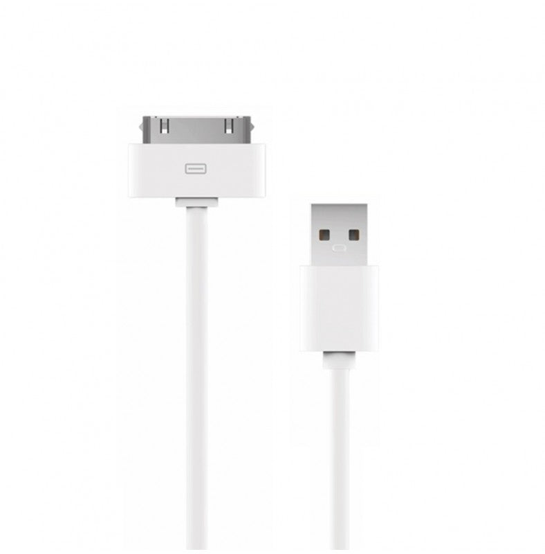 Cabo de Dados 2.1A iPhone 4/4S (1M) Branco