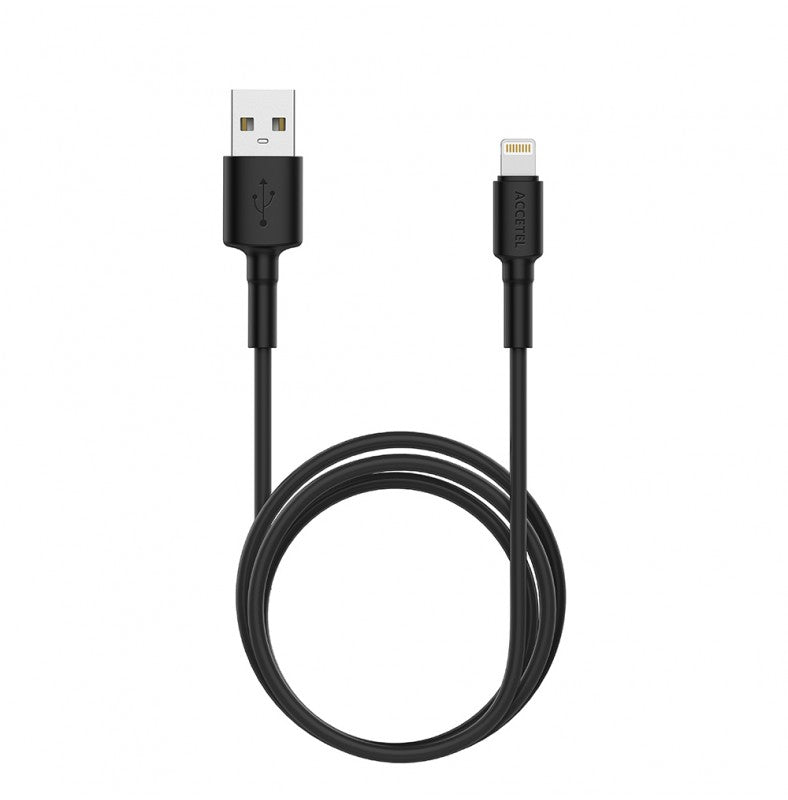 Cabo de dados TPE 2.4A Lightning (1M) Preto