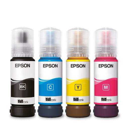 Pack de 4 de cartucho de tinta original Epson 104 Pack de 4 Botellas de Tinta Originales - C13T00P640 4 Cores