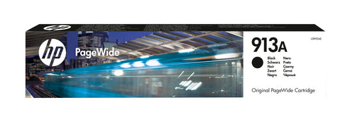 Cartucho de tinta original HP 913A Preto