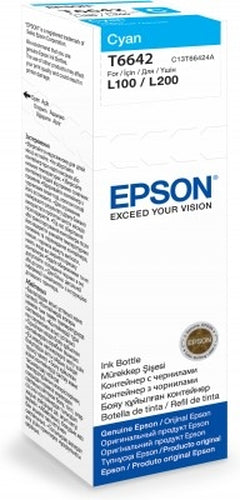 Garrafa de tinta original Epson T6642 Ciano