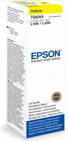 Garrafa de tinta original Epson T6644 Amarelo