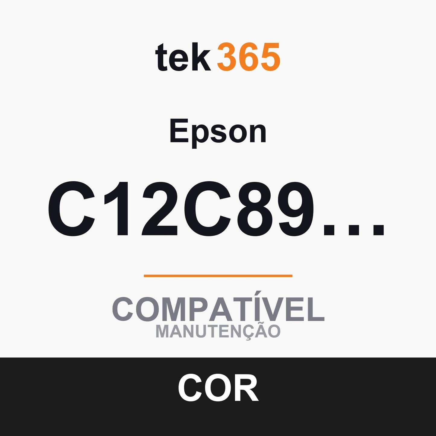 Tanque de manutenção compatível Epson C12C890191 • Capacidad: