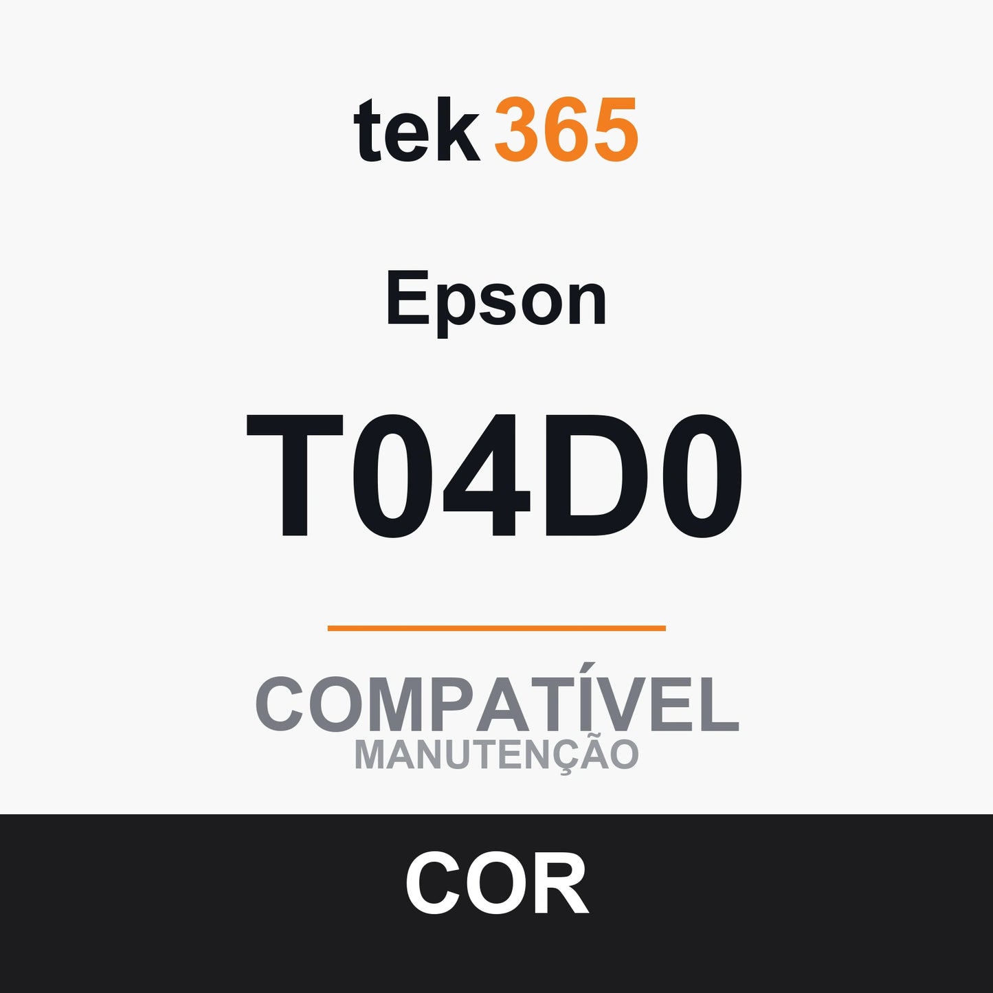 Tanque de manutenção compatível Epson T04D0 • Capacidad:
