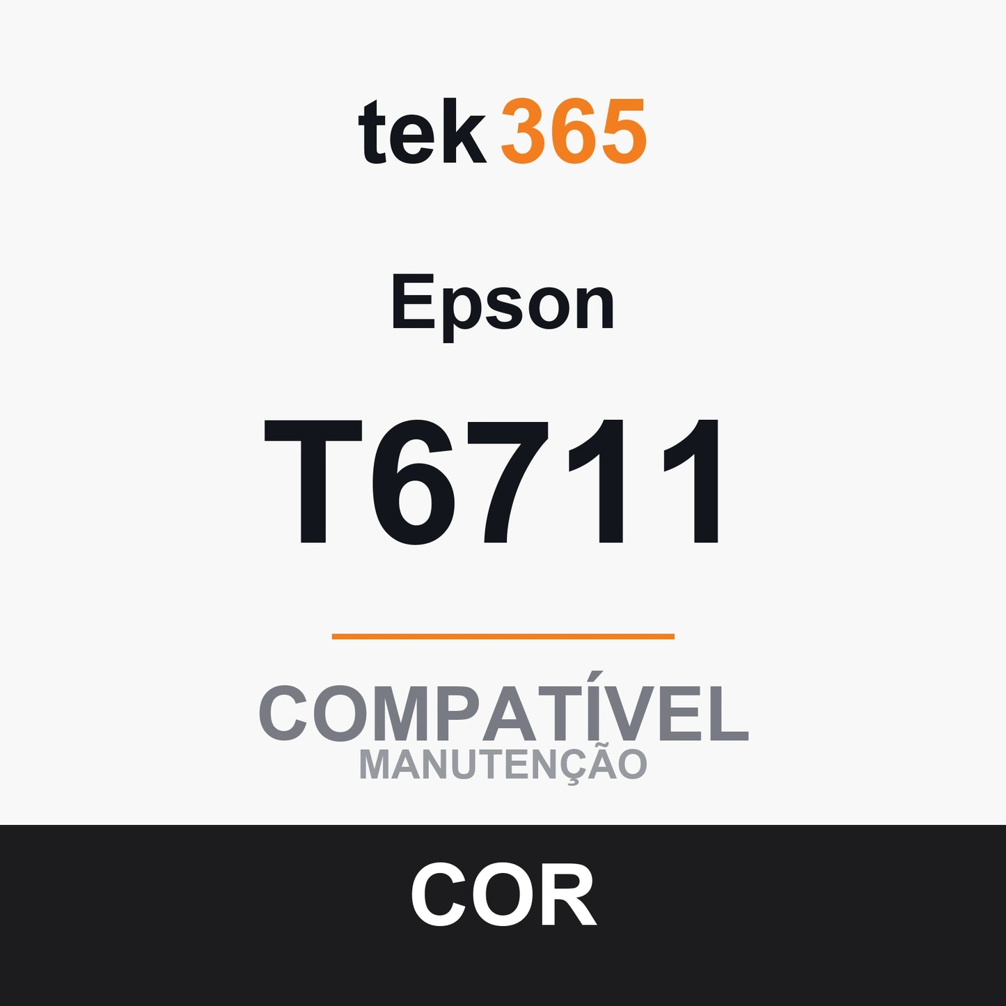 Tanque de manutenção compatível Epson T6711 • Capacidad: