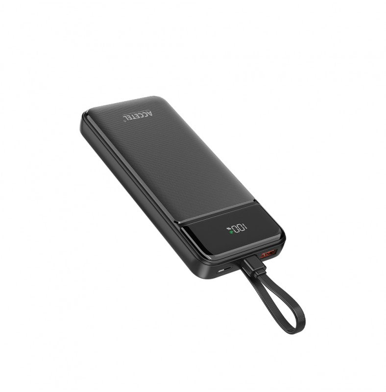 Bateria Externa de Carregamento Rápido 10000mAh 22.5W PD+QC3.0 Preto