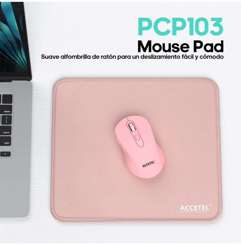 Tapete para Rato 30*25cm Rosa