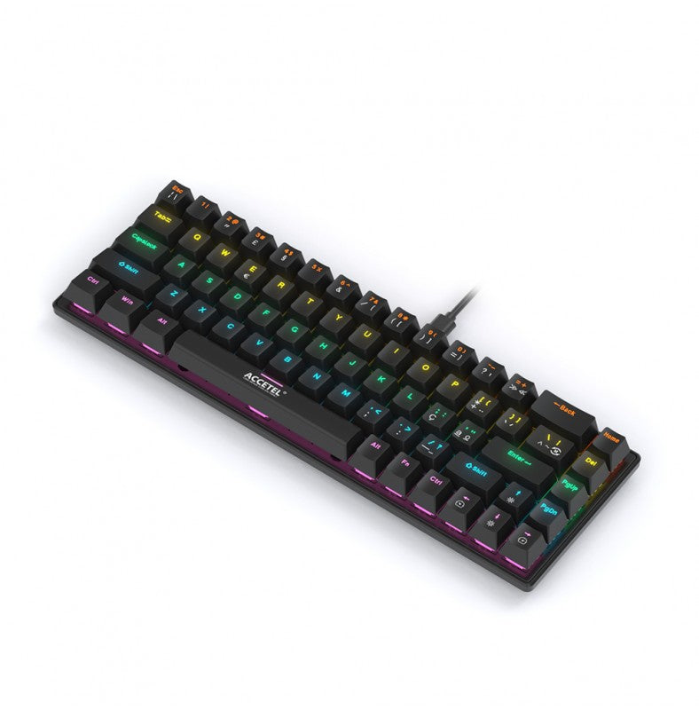Teclado Mecânico Preto (Português)