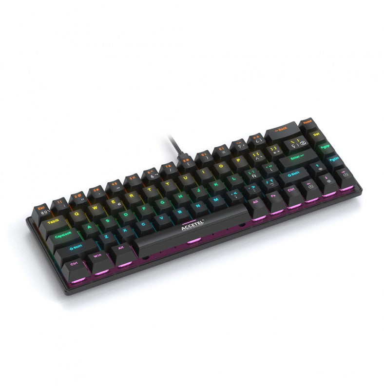 Teclado Mecânico Preto (Espanhol)