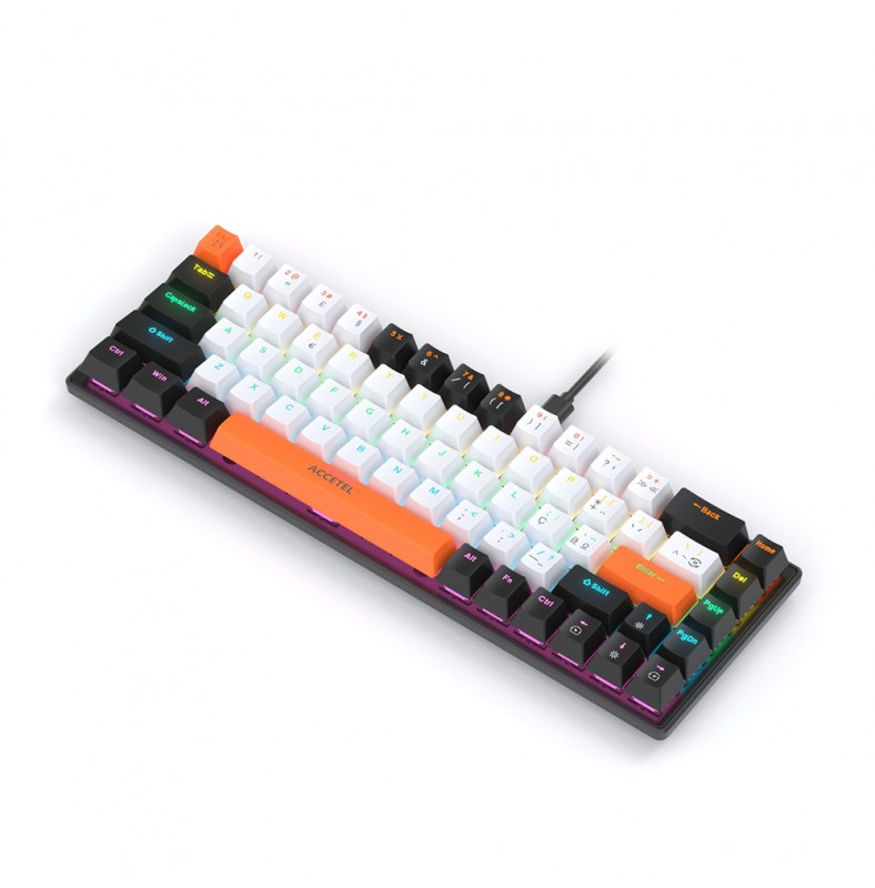 Teclado Mecânico Branco (Português)
