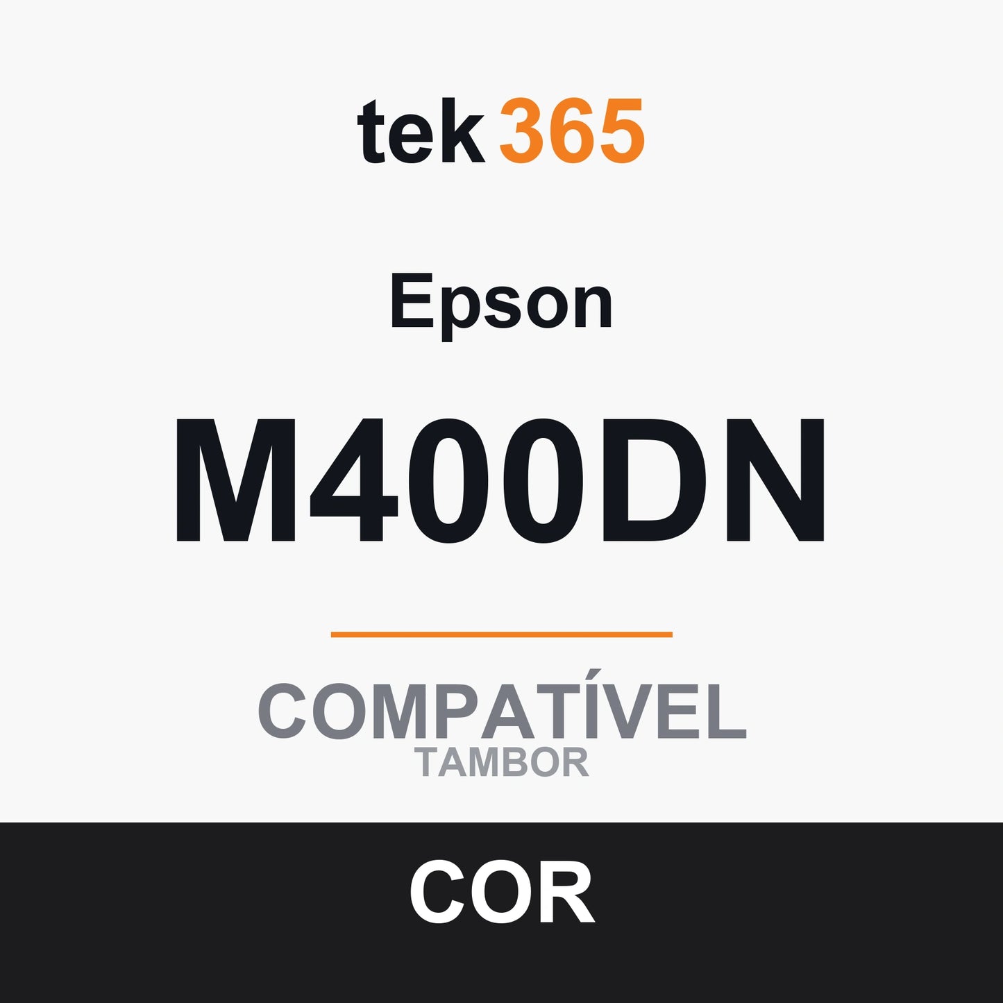 Tambor Compativel Epson M400DN Preto