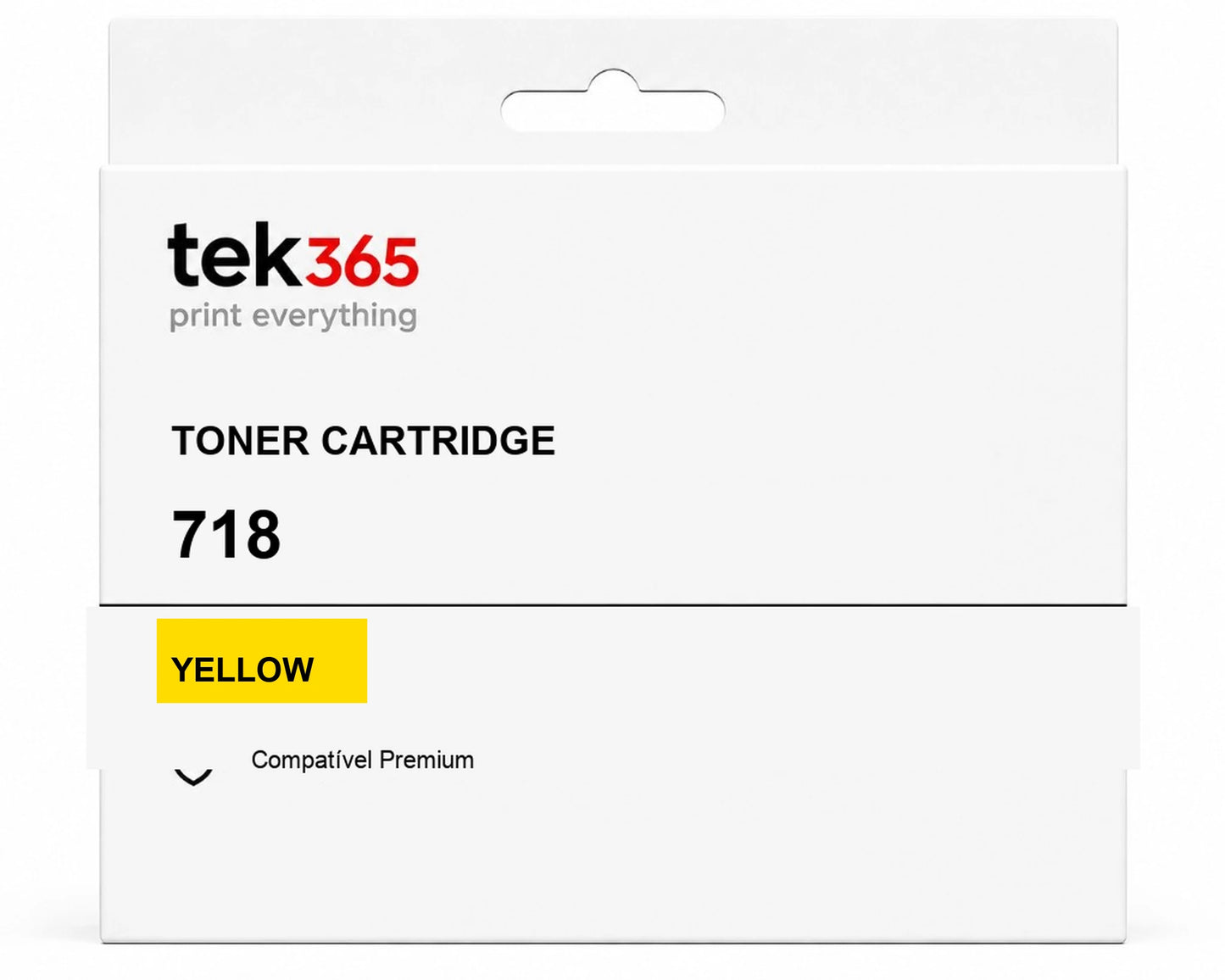 Toner Compativel Canon 718 Amarelo