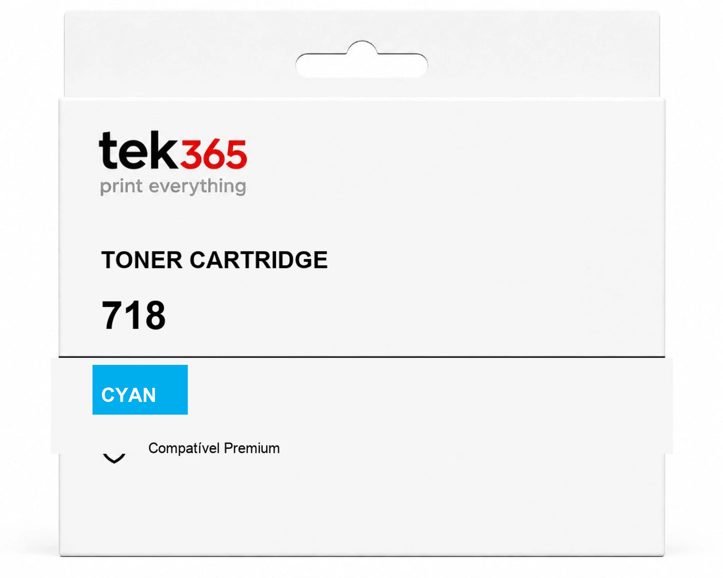 Toner Compativel Canon 718 Ciano