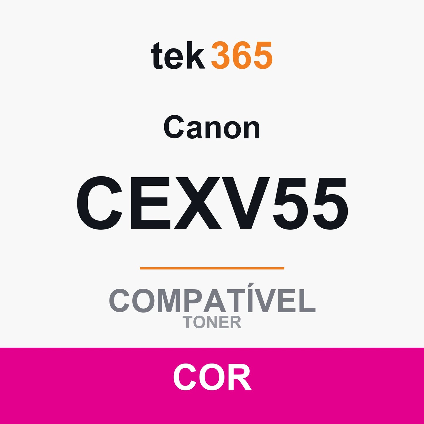 Tambor de imagem compatível Canon CEXV55 Magenta