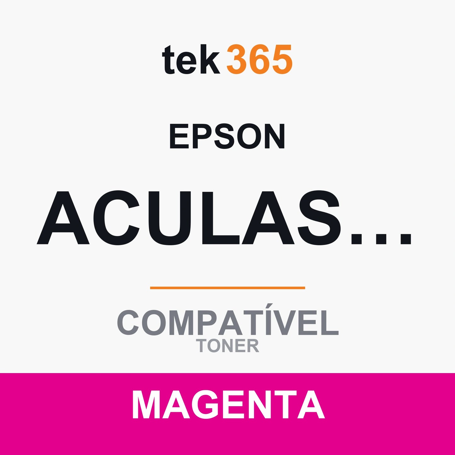 Toner Compativel Epson ACULASER-C3800-MA-MAGENTA Magenta