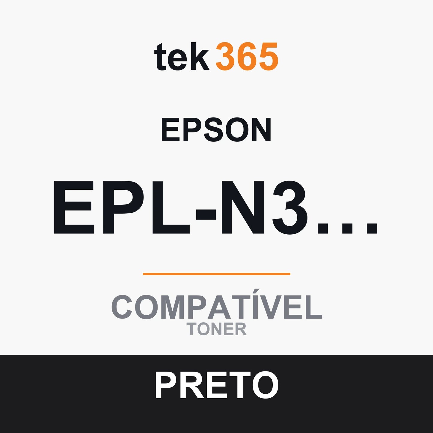 Toner Compativel Epson EPL-N3000-PRETO-BLACK Preto