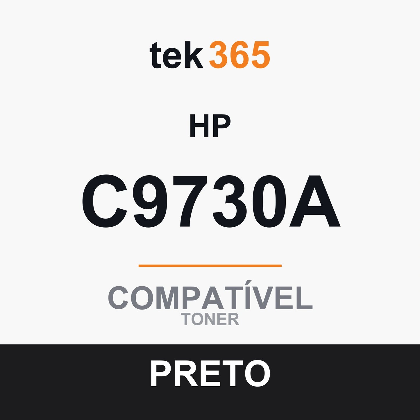 Toner Compativel HP C9730A-PRETO-BLACK Preto