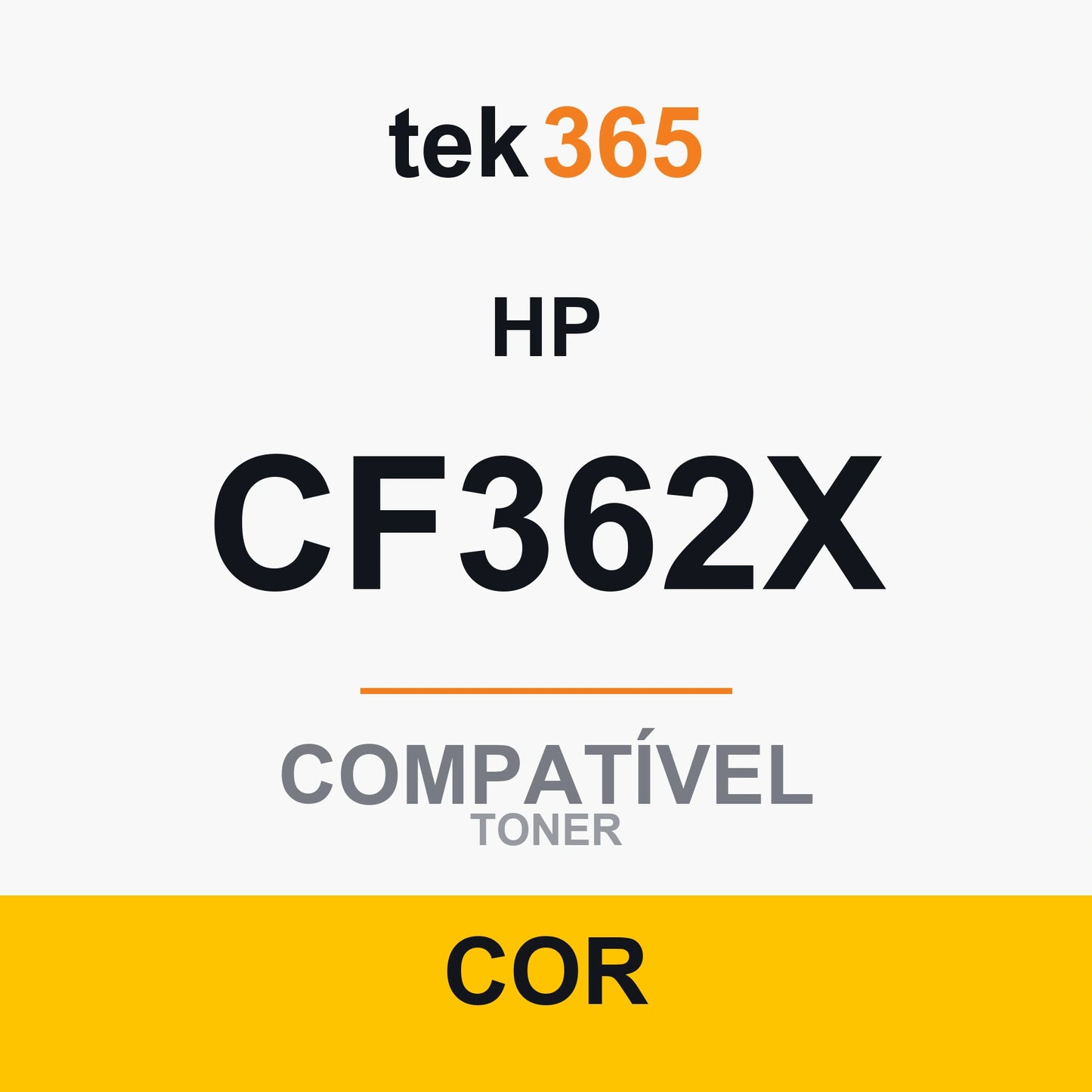 Toner original HP CF362X Amarelo
