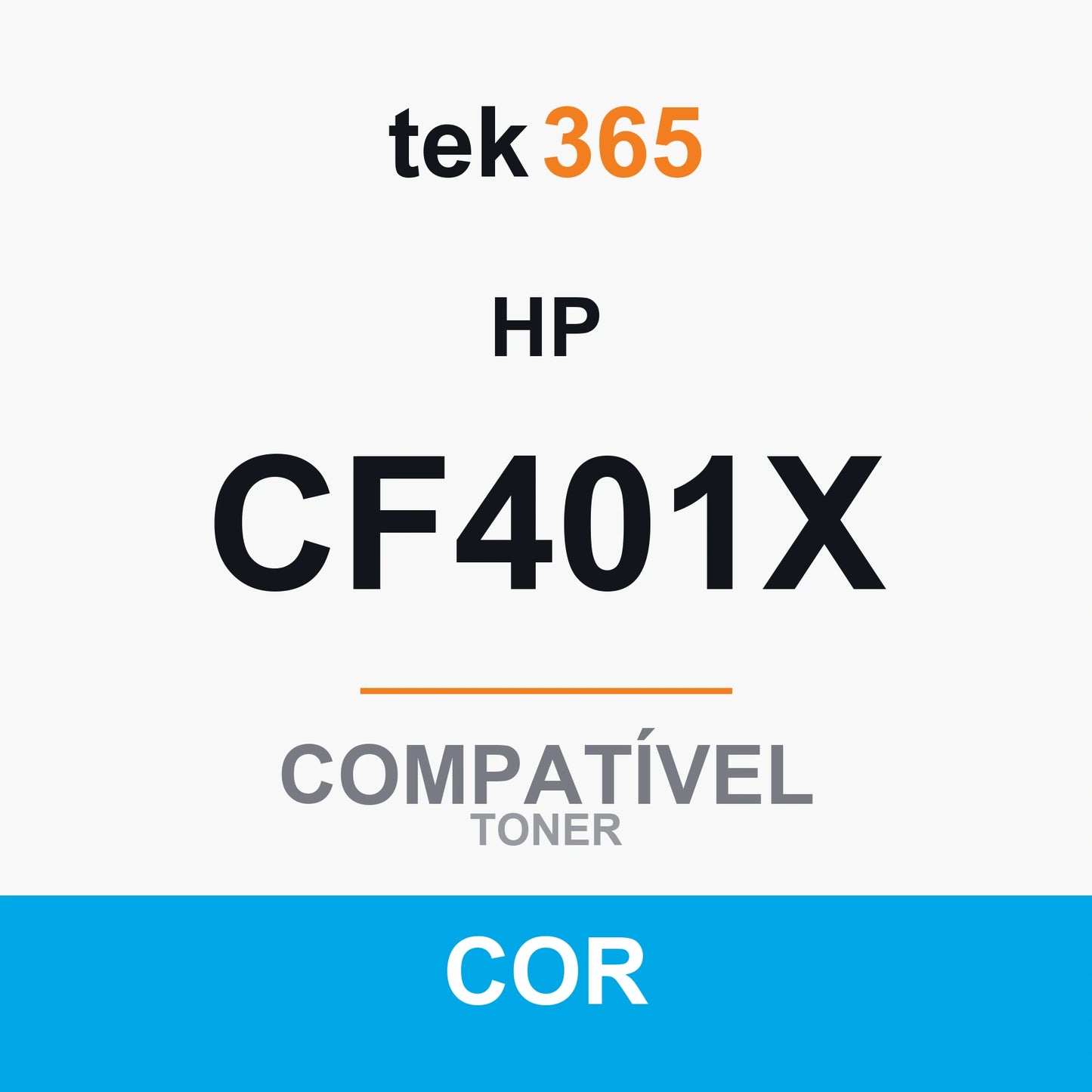 Toner original HP CF401A Ciano