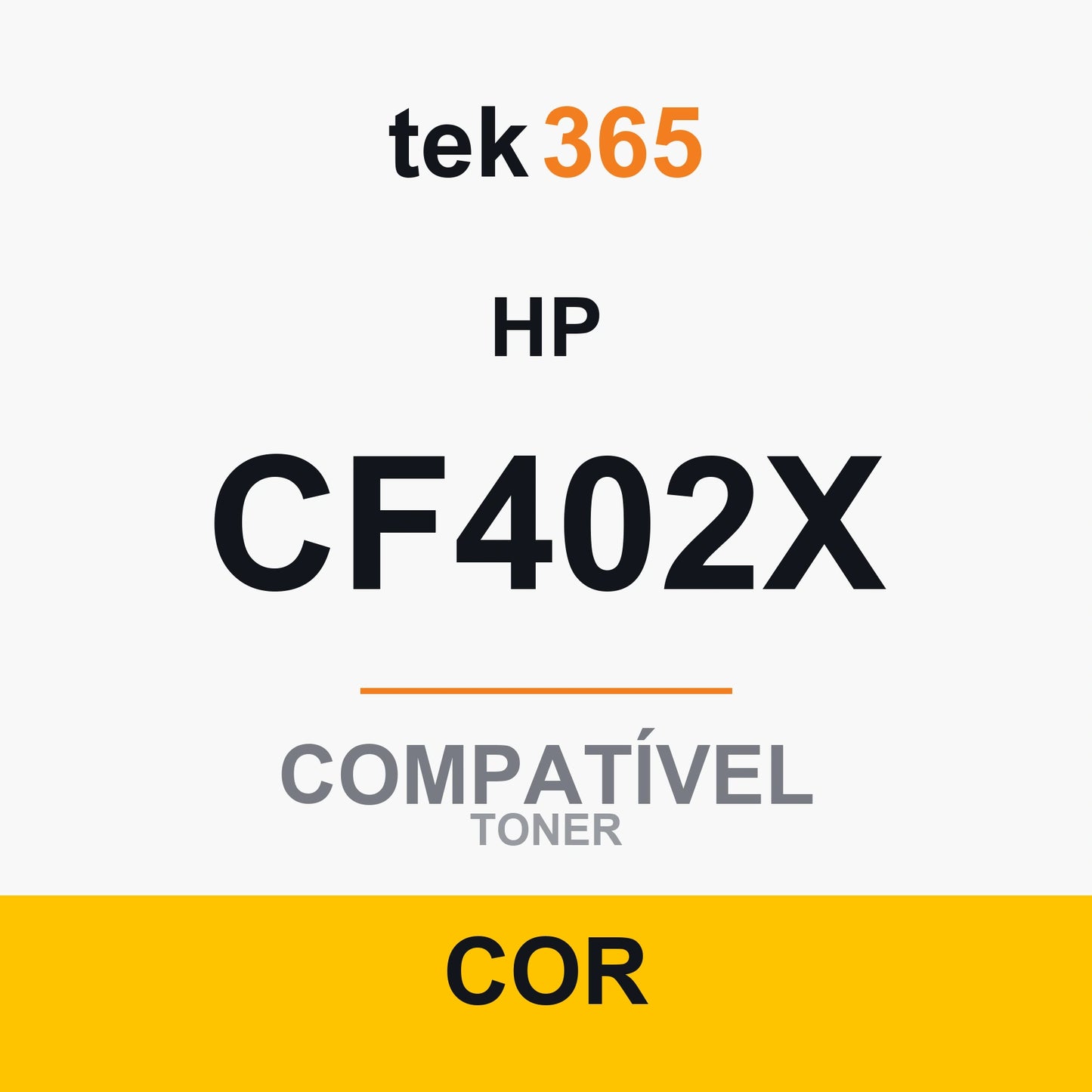 Toner original HP CF402A Amarelo