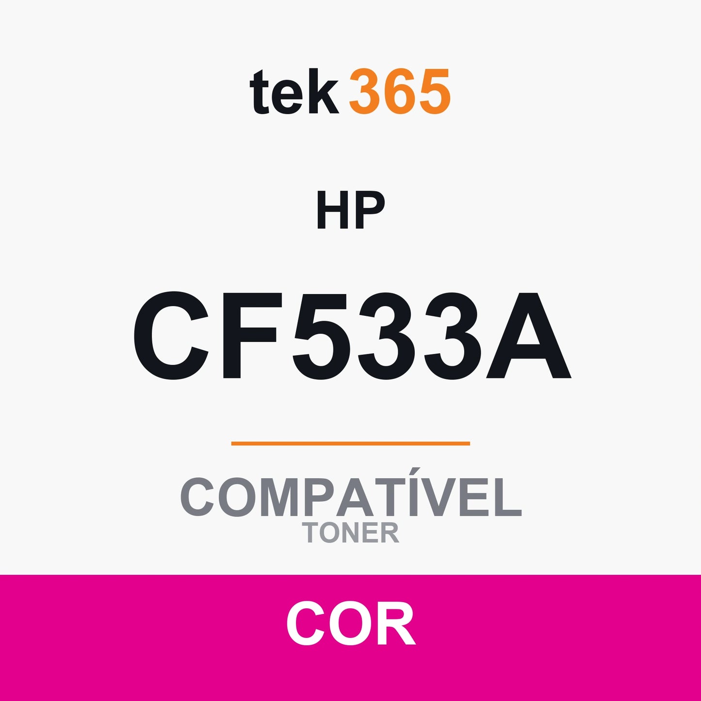 Toner original HP CF533A Magenta