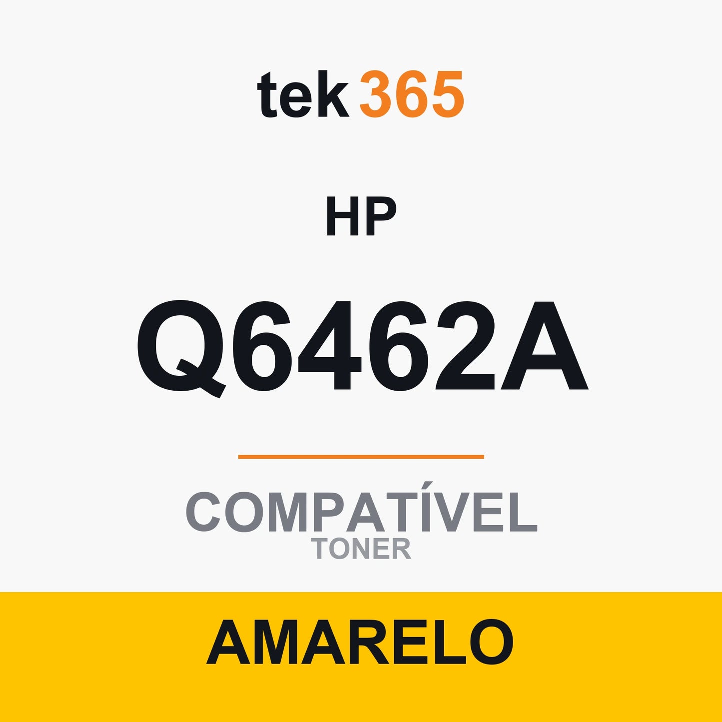 Toner Compativel HP Q6462A-AMARELO-YELLOW Amarelo