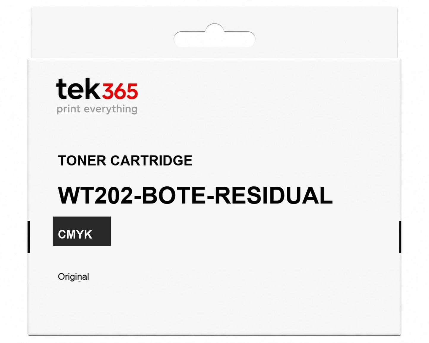 Toner original Canon WT202 Bote Residual Original - FM1-A606-050/FM1-A606-020 4 Cores