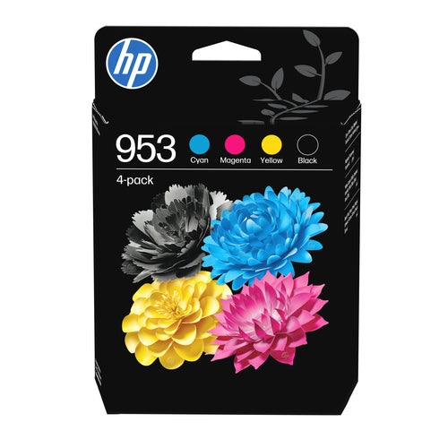 Pack de 4 de cartucho de tinta original HP 953 4 Cores