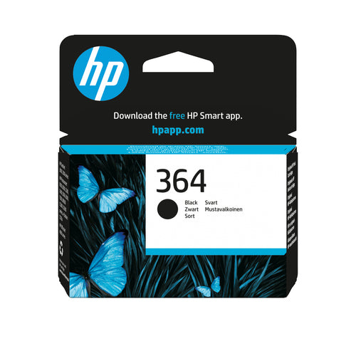 Cartucho de tinta original HP 364 Preto
