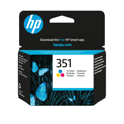 Cartucho de tinta original HP 351 Color Tricolor