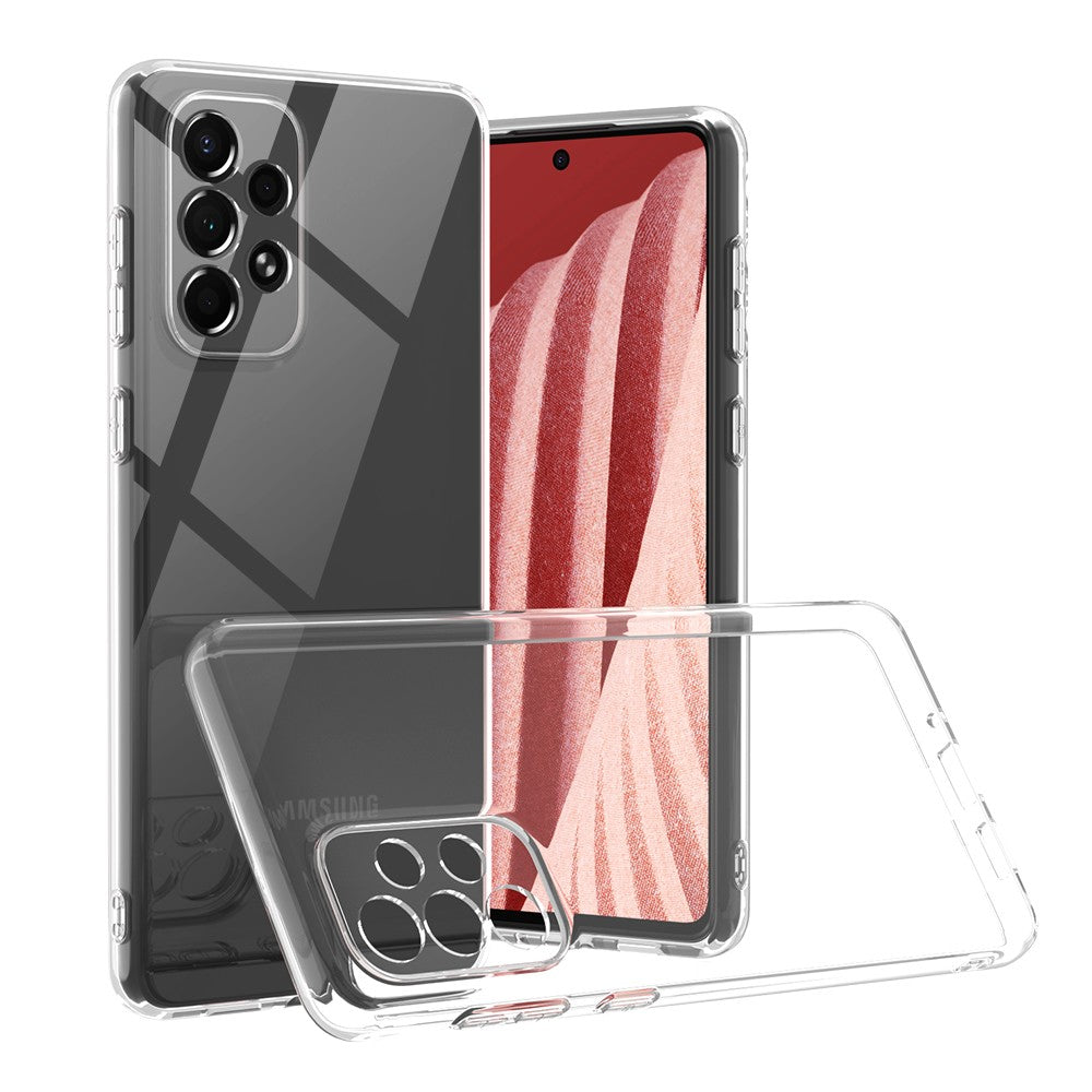 Silicone Transparente 2.0 TPU - Samsung Galaxy A73 (Proteção de Lente)