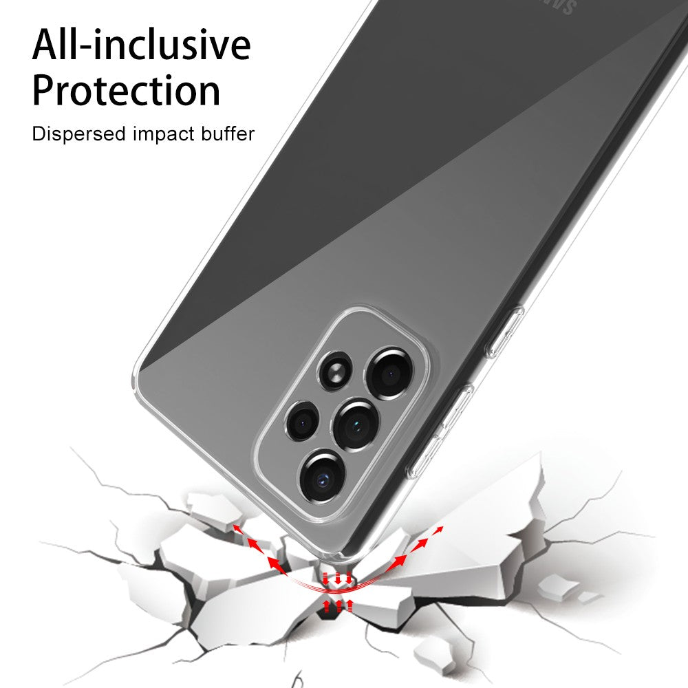 Silicone Transparente 2.0 TPU - Samsung Galaxy A73 (Proteção de Lente)