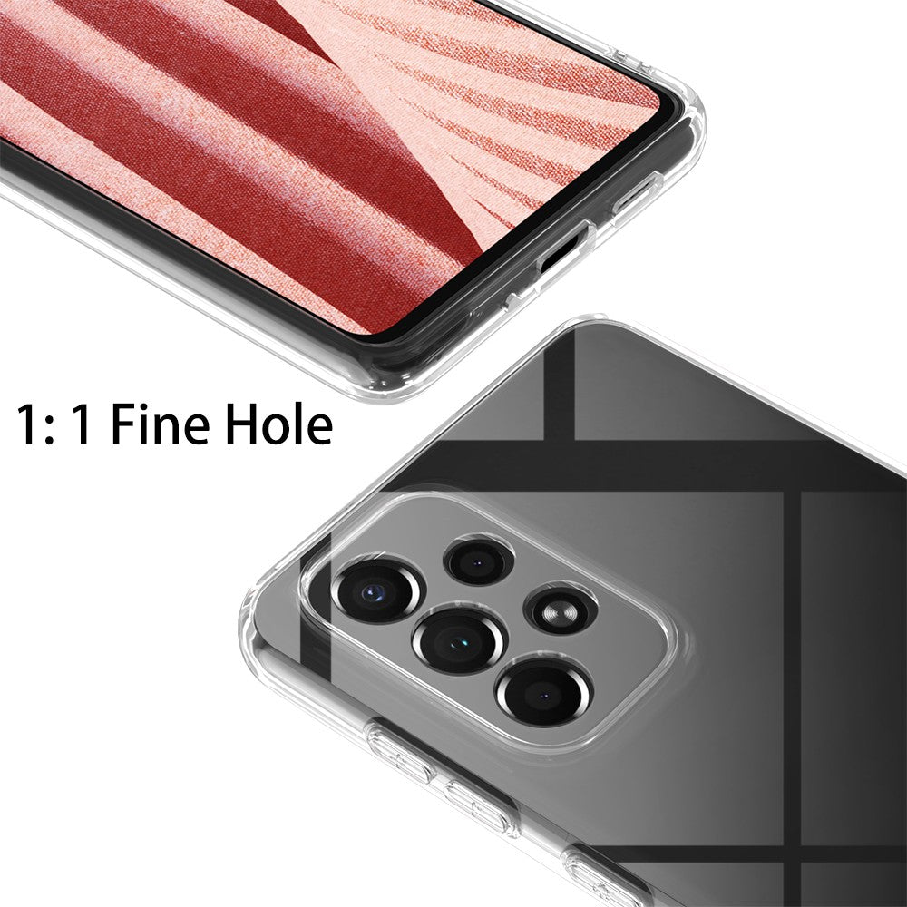 Silicone Transparente 2.0 TPU - Samsung Galaxy A73 (Proteção de Lente)
