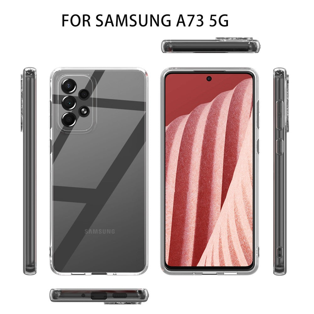 Silicone Transparente 2.0 TPU - Samsung Galaxy A73 (Proteção de Lente)