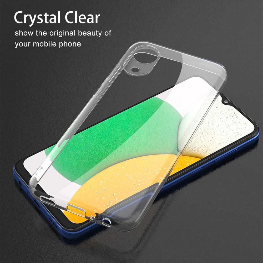 Silicone Transparente 2.0 TPU - Núcleo Galaxy A03 (Proteção de Lente)